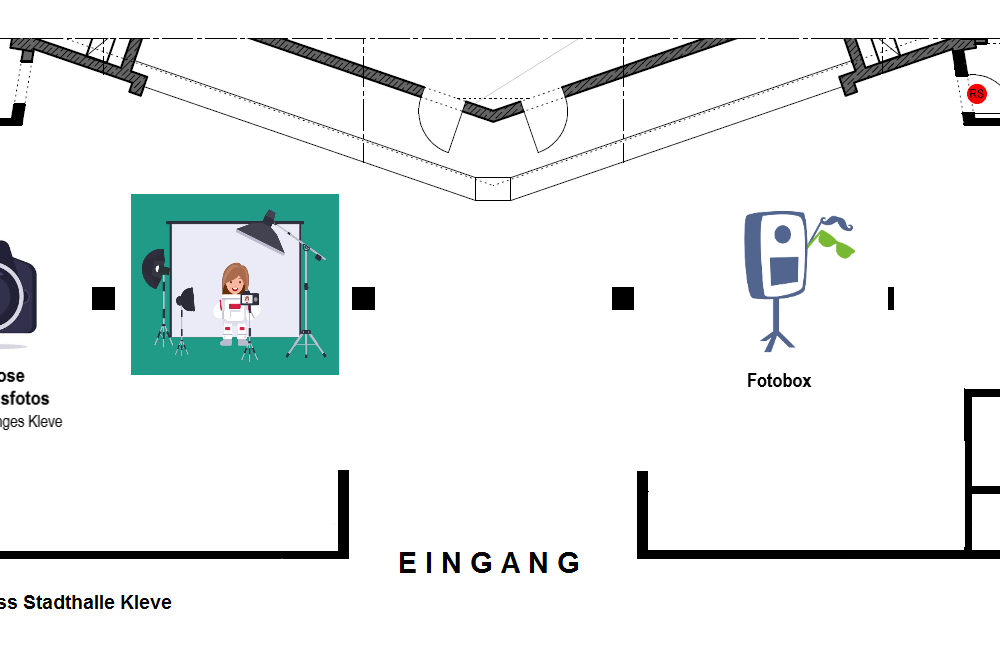 Stadthalle Plan Untergeschoss